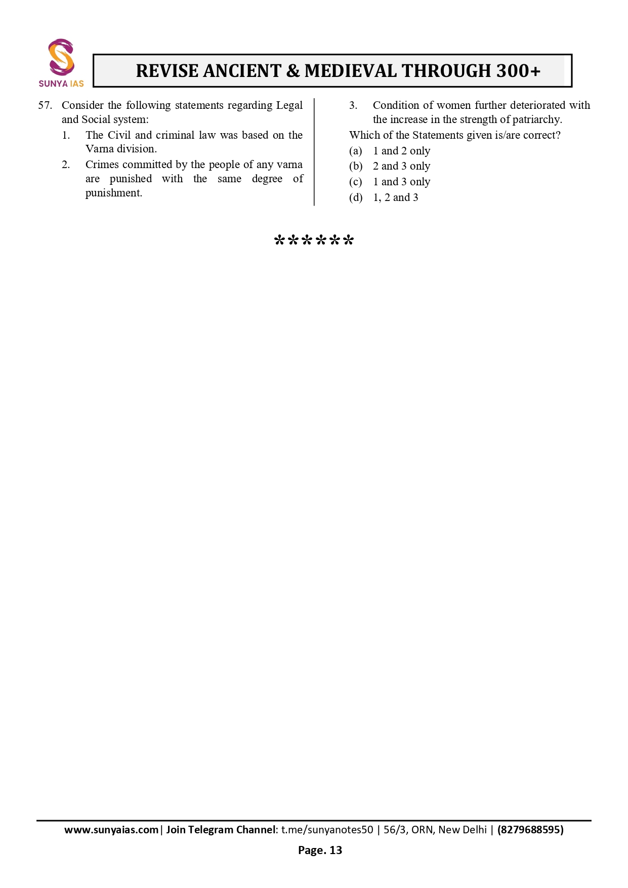 Study Notes Page 12