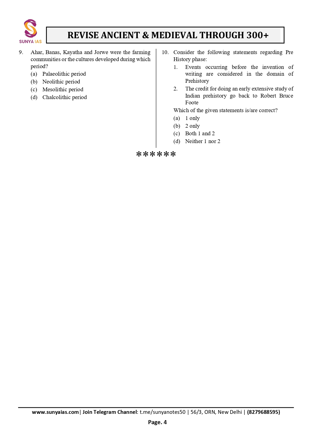 Study Notes Page 3